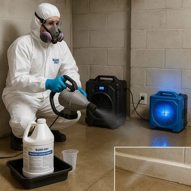 Sanitization and Odor Removal process in Gladewater, TX