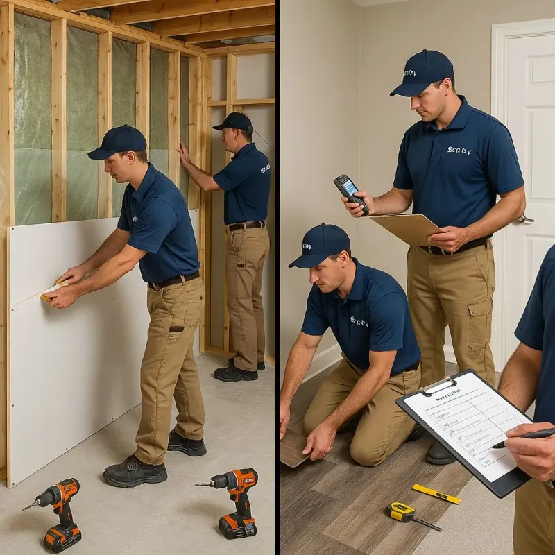 Repairs and Reconstruction process in Gladewater, TX