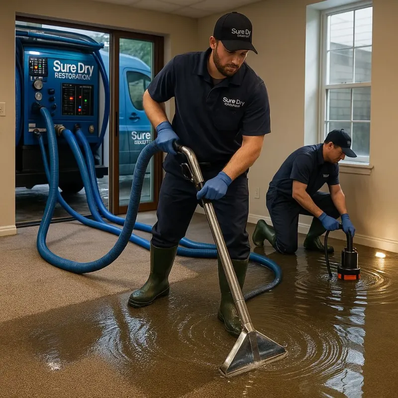 Water Extraction and Removal process in Gladewater, TX